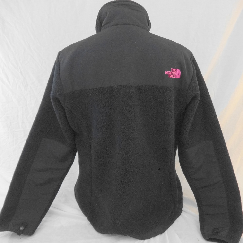 North Face Women's Black Zippered Jacket Medium - Picture 4 of 8